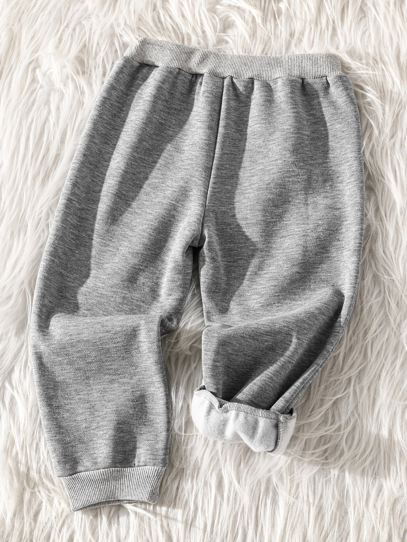 Boys Casual Solid Active Sweatpants Elastic Waist Jogger Sports Pants