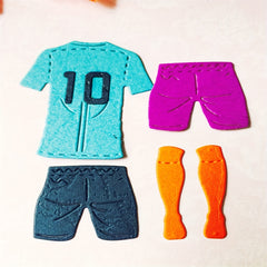 Football Wear Number Cutting Die Stencil DIY Craft