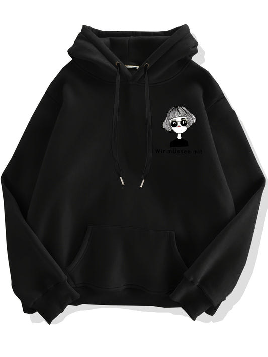 Graphic Print Crew Neck Pullover Sweatshirt Women's Clothing