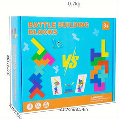 Wooden Brain Teaser Puzzle Game for Adults