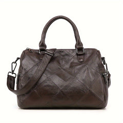 Cowhide Crossbody Bag for Women with Large Capacity