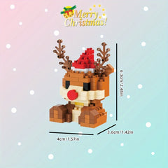 Mini Christmas Themed Building Blocks for Kids