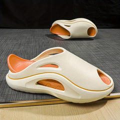 Men's Non Slip Comfortable Platform Slides for Summer
