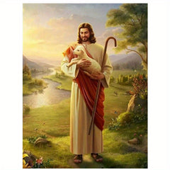 5D Round Diamond Painting Kit for Adults Cartoon Art 30x40cm