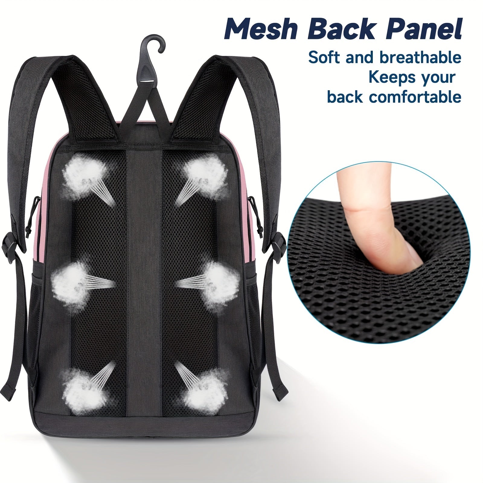 Large Capacity Basketball Backpack with Ball and Shoe Compartment