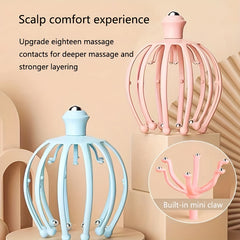 Head Massager for Middle Aged and Elderly, Lightweight and Convenient