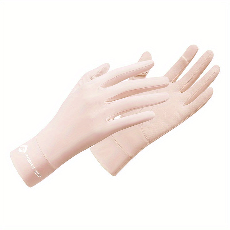 Sunscreen Gloves Thin Breathable Full Finger UV Protection Gloves