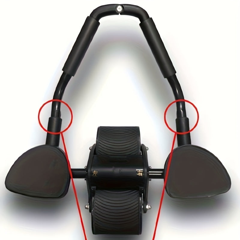 Automatic Rebound Ab Roller With Elbow Support