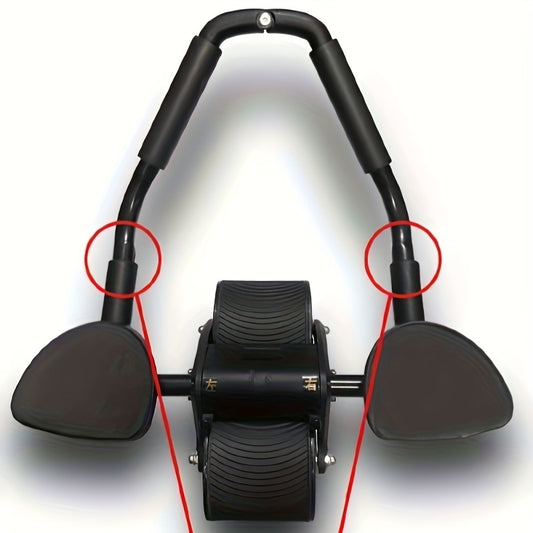 Automatic Rebound Ab Roller With Elbow Support