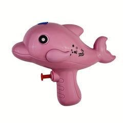 Dolphin Water Gun with Expressive Eyes & Mouth Lightweight Beach & Pool Toy