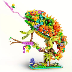 Chameleon Model Building Blocks Set DIY Home Decoration Artistic Living Room