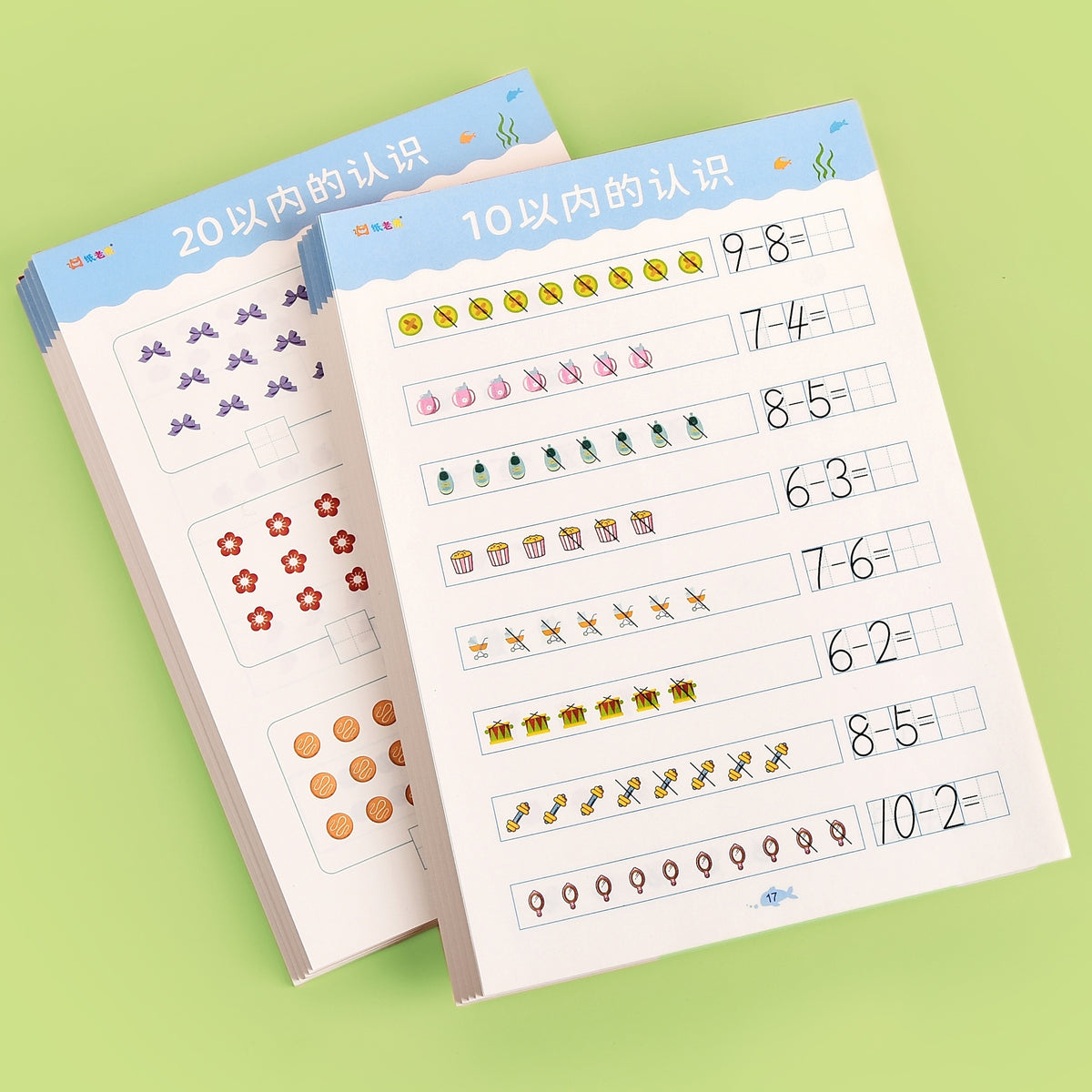 Addition & Subtraction Workbook Up to 20 Math Thinking Training Book
