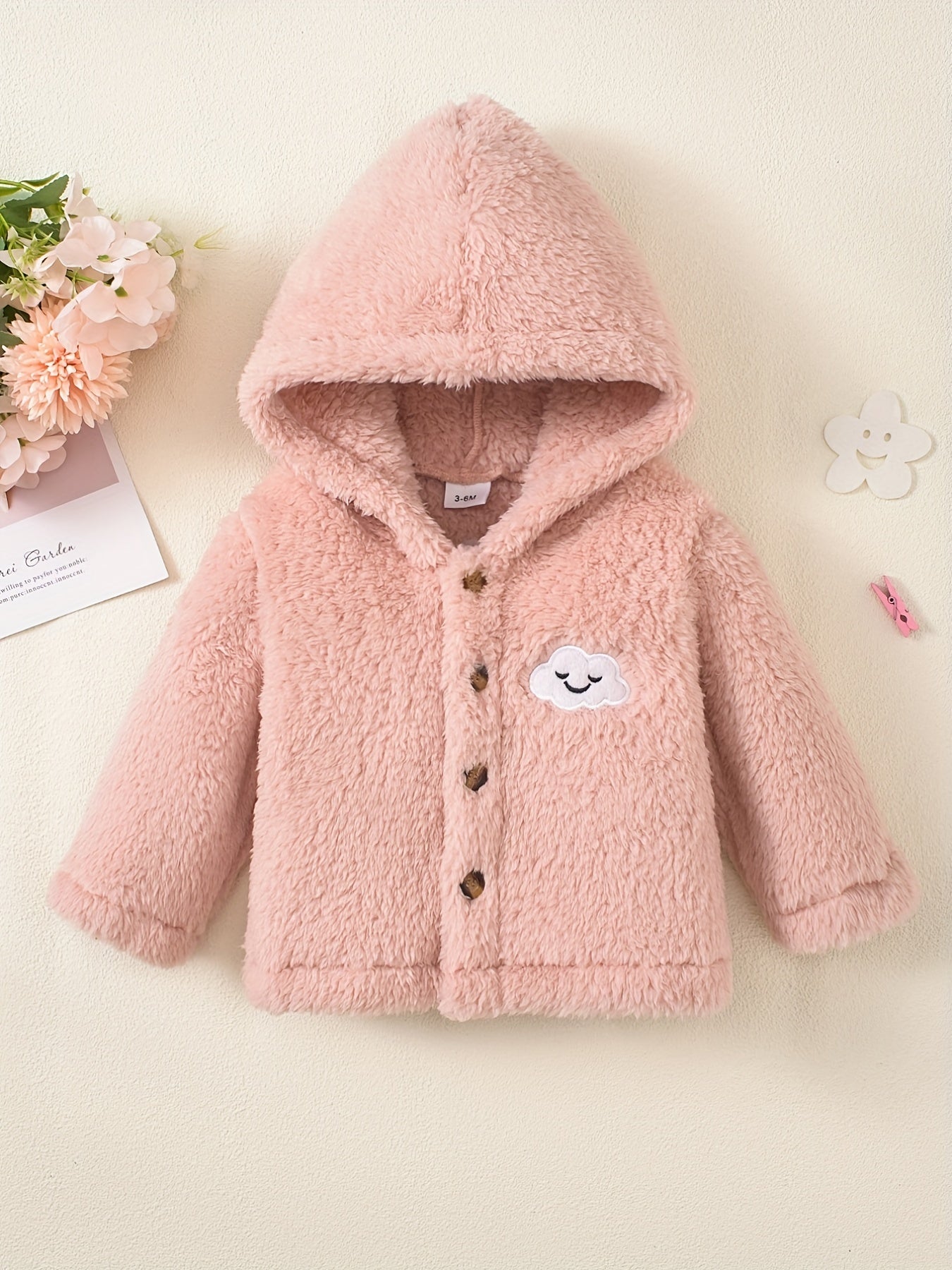 Baby Corduroy Trucker Jacket Toddler Fleece Lined Casual Coat