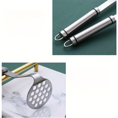 Stainless Steel Potato Masher with Non Slip Handle