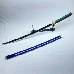 Wooden Samurai Sword with Display Stand for Games