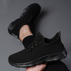 Breathable Mesh Flying Woven Shoes Lightweight Outdoor Sneakers