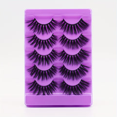 5 Pairs 3D Faux Mink Lashes for Makeup Extensions