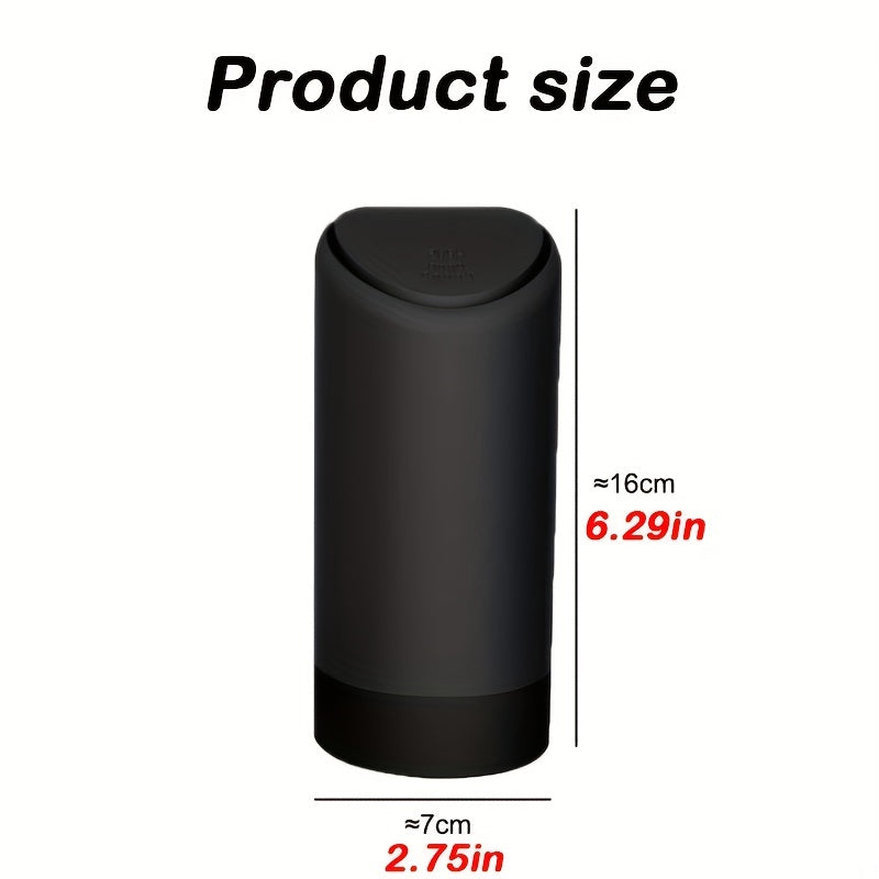 Silicone Car Garbage Can Auto Trash Dust Case Rubbish Organizer Storage Box