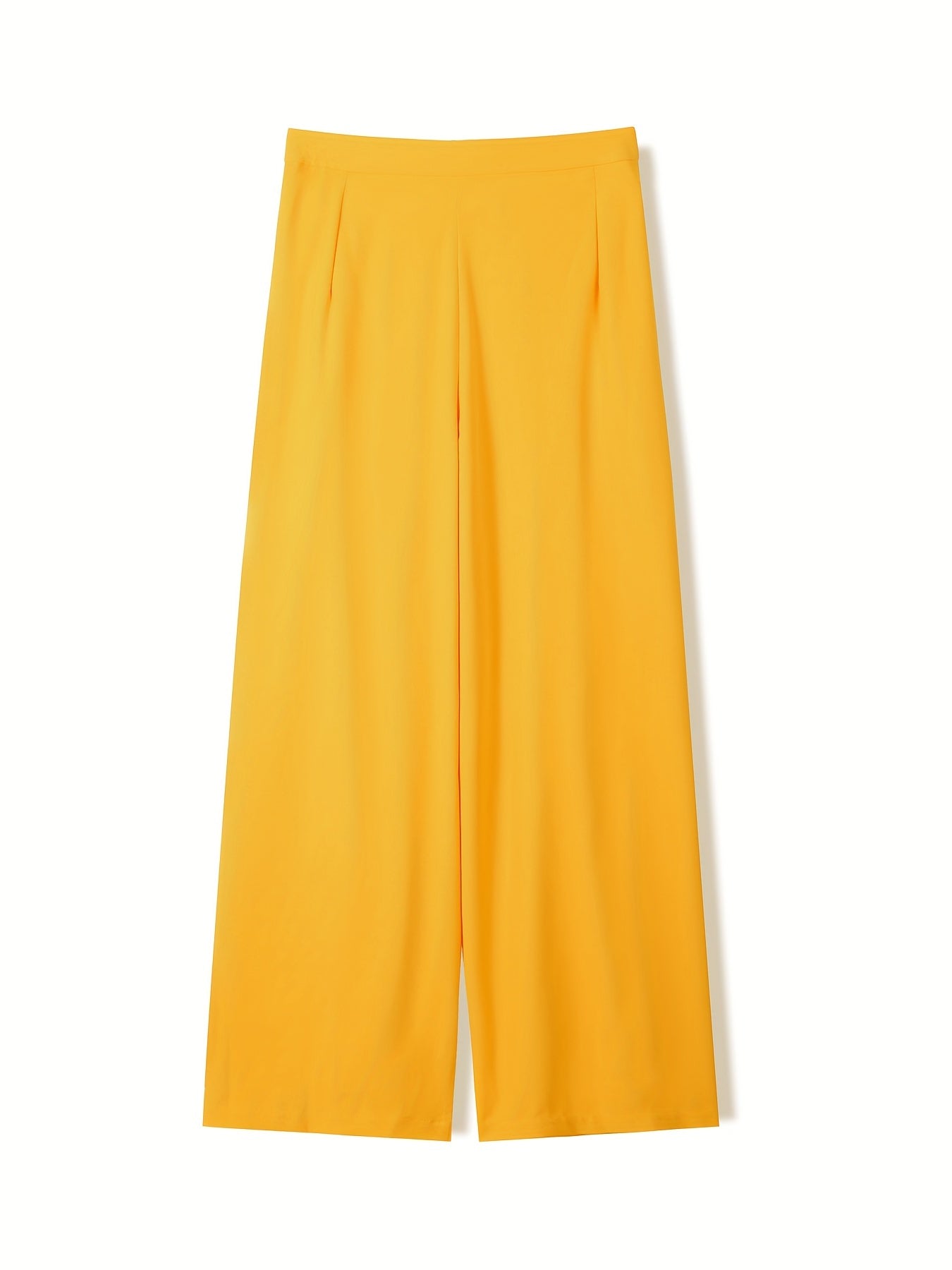  Women's Ruched Button Up Wide-Leg Pants