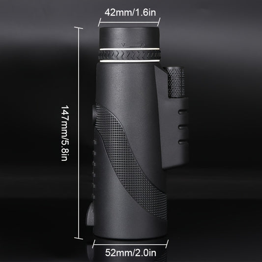 8x42 Monocular Telescope for Wildlife Exploration and Bird Watching
