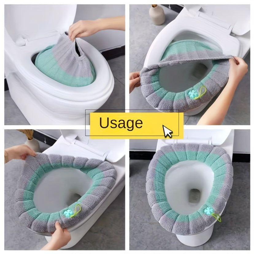 Soft Washable Toilet Seat Cover for Hygienic Comfort