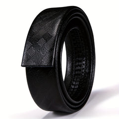 Men's Large Casual Leather Belt - High Quality