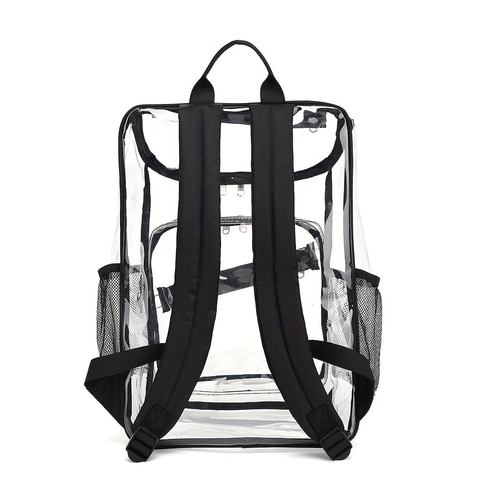 Clear Waterproof Sports Backpack Heavy Duty PVC Bag