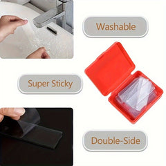 120pcs Transparent Double Sided Adhesive Tape for Various Household Uses