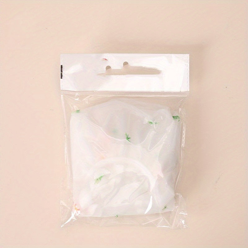 Waterproof Daisy Print Shower Cap 2-Layer Reusable Soft Bath Cap