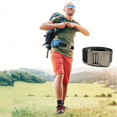 Sports Casual Leather Belt Alloy Automatic Buckle