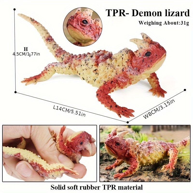 TPR Soft Glue Lizard Deformation Pressure Relief Toy