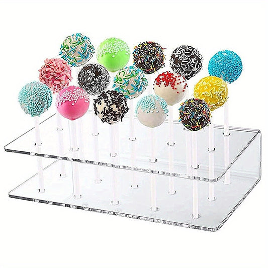 Acrylic Cake Pop Stand Display for Parties & Events