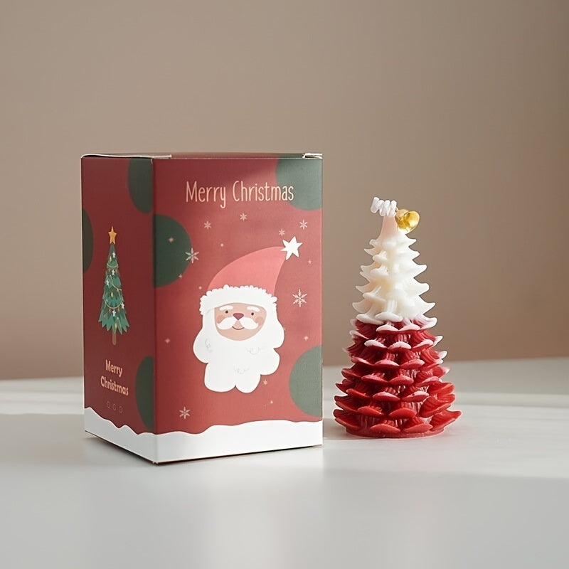 Christmas Tree Aromatic Candle Decoration Gift