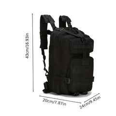 30L Outdoor Backpack Waterproof Camouflage Army Camping Hiking Rucksack