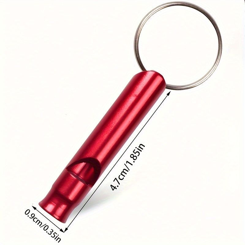 3pcs Aluminum Water Rescue Whistle Survival Referee Fire Training