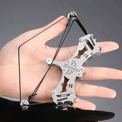 Stainless Steel Mini Bow with 5 Suction Cup Arrows