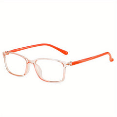 Kids' Light Blocking Computer Glasses, Square Full Frame Anti-Glare Eyewear