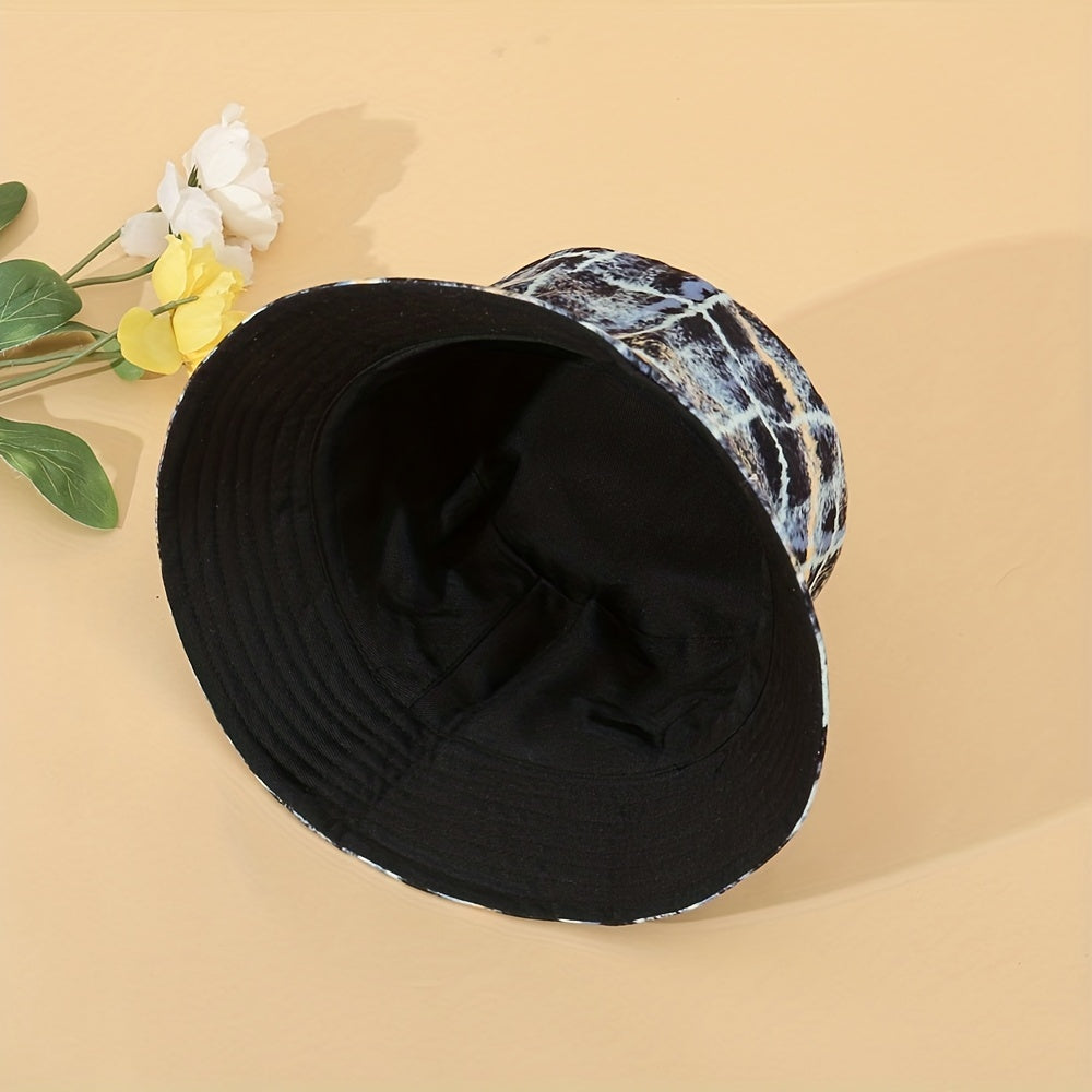 Tie Dye Double sided Unisex Sunshade Bucket Hat