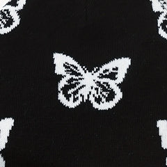 Men's Jacquard Butterfly Woolen Hat Knitted Beanie