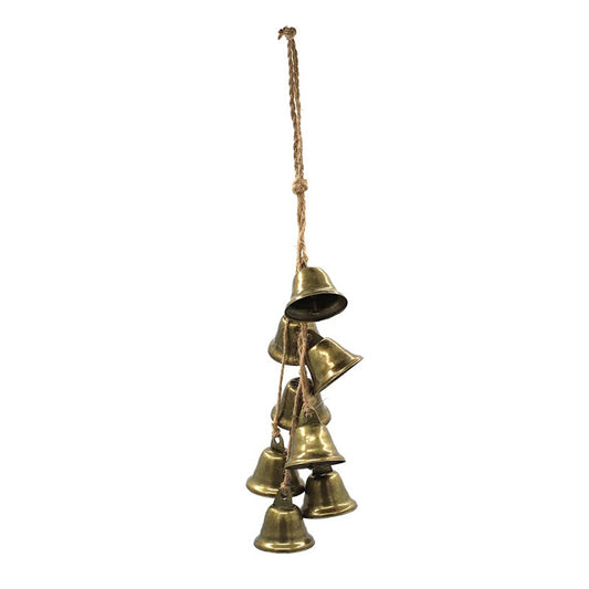 2pcs Witch Bells Door Knob Hanger Chimes Witchy Things Clear Negative Energy