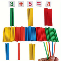 Preschool Math Puzzle Kit - Addition Subtraction Multiplication Division