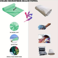 Microfiber Travel Towel Quick Drying Water Absorbent Lightweight Sports Towel