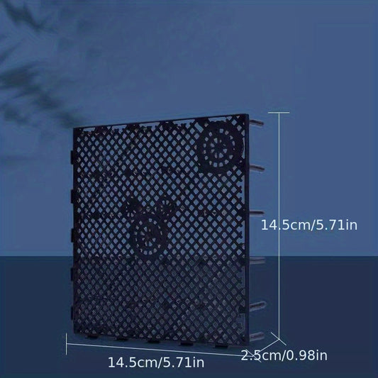 2pcs Aquarium Bottom Filter Plate PVC Gravel Filter Plate
