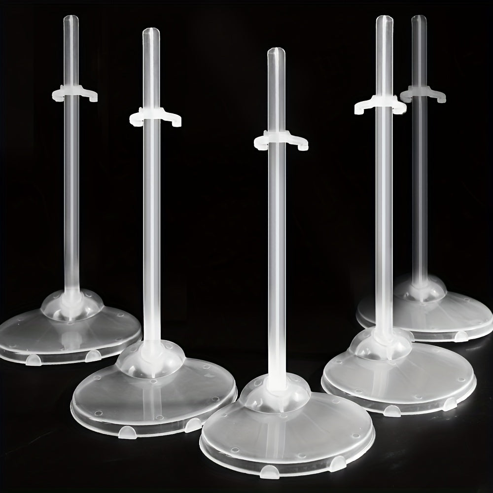 10pcs Doll Display Stand Adjustable Fixed Bracket