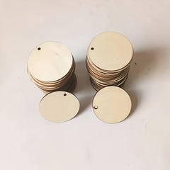 10pcs Wooden Hoops for DIY Crafts Birthdays Christmas