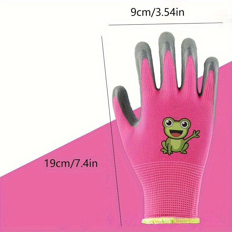 1pair Camping Gloves Thickened Wear-resistant Non-slip Gloves