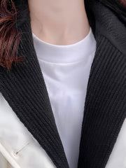 Over The Knee Long Puffer Coat Thickened Warm Winter Hooded Jacket