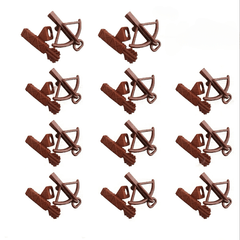Medieval Scene Mini Figures Building Blocks Set with Crossbow and Accessories