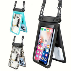 Clear PVC Phone Dry Bag Waterproof Diving Case Touch Screen Pouch