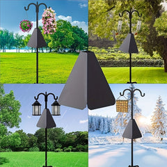 1pc Dual Defense Squirrel Baffle Rust Chew Proof Heavy Duty Plastic Squirrel Pro